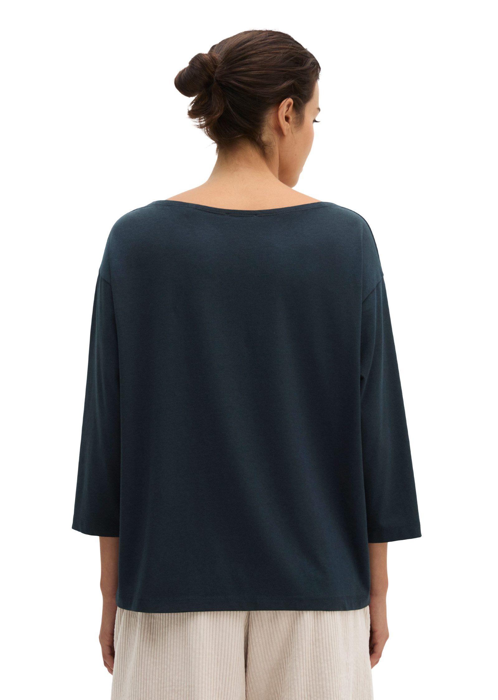 Marc O'Polo T-Shirt aus weichem Modal-Mix – Bild 3 von 5
