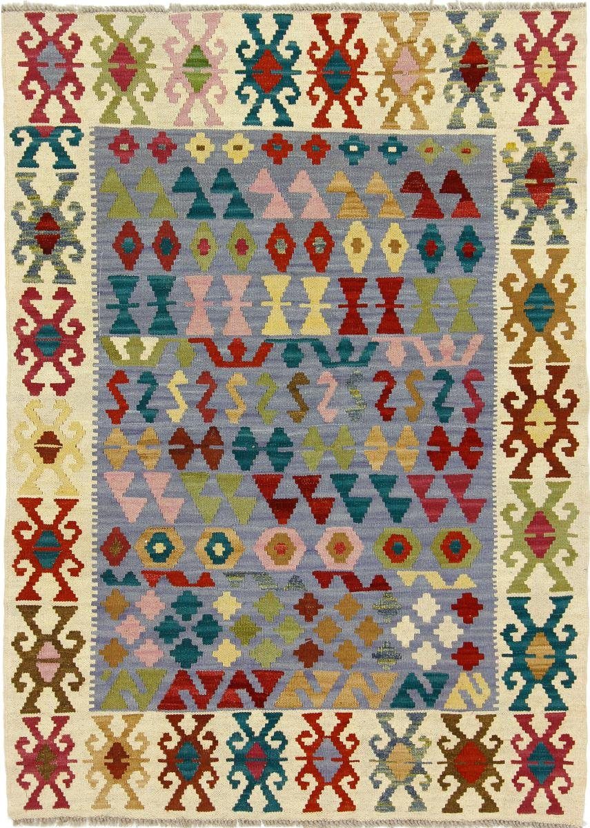 Orientteppich Kelim Afghan Heritage 110x152 Handgewebter Moderner Orientteppich, Nain Trading, rechteckig, Höhe: 3 mm
