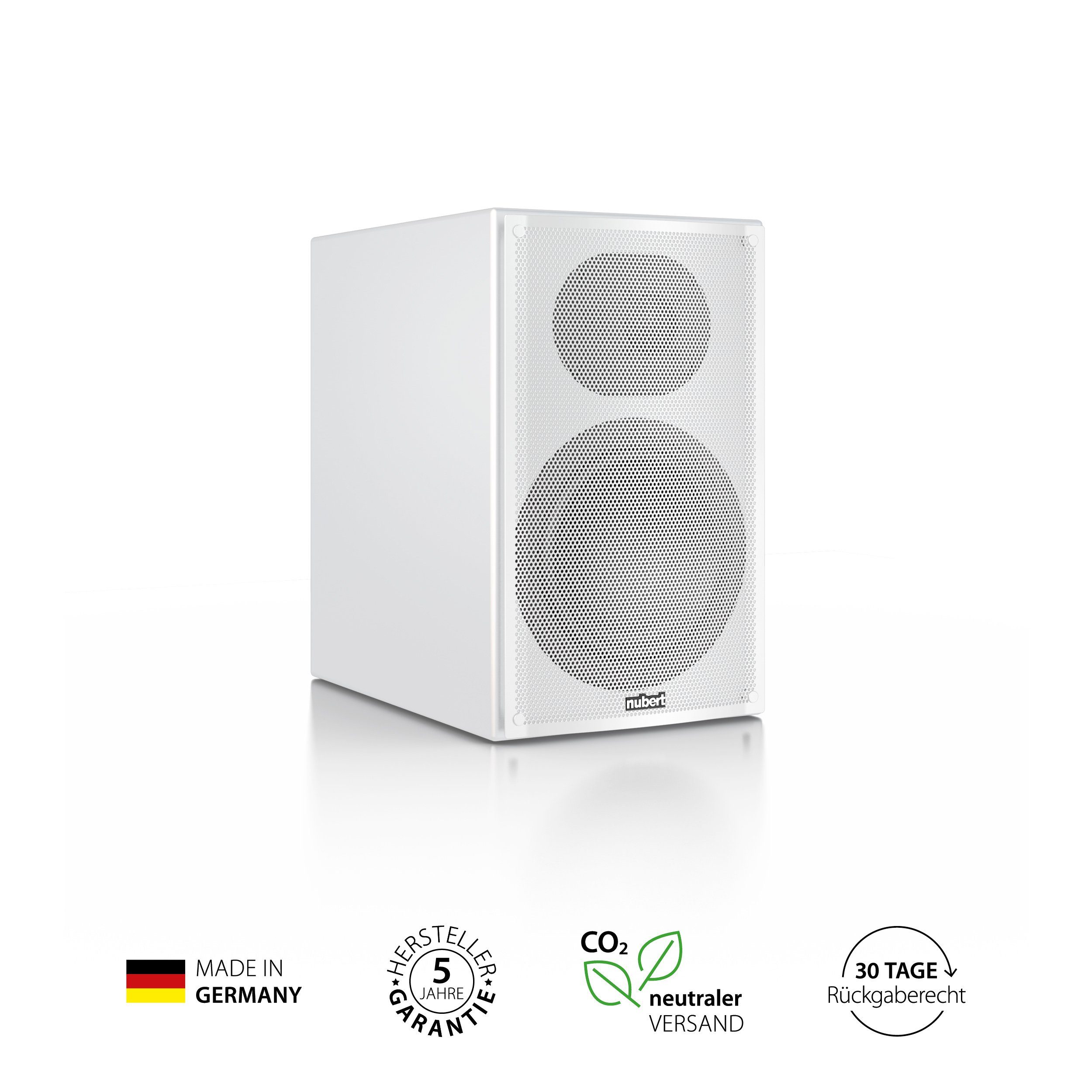 Nubert nuLine 34 Regal-Lautsprecher (Kompakt-Lautsprecher, 2-Wege, 160 W Dauerbelastbarkeit)