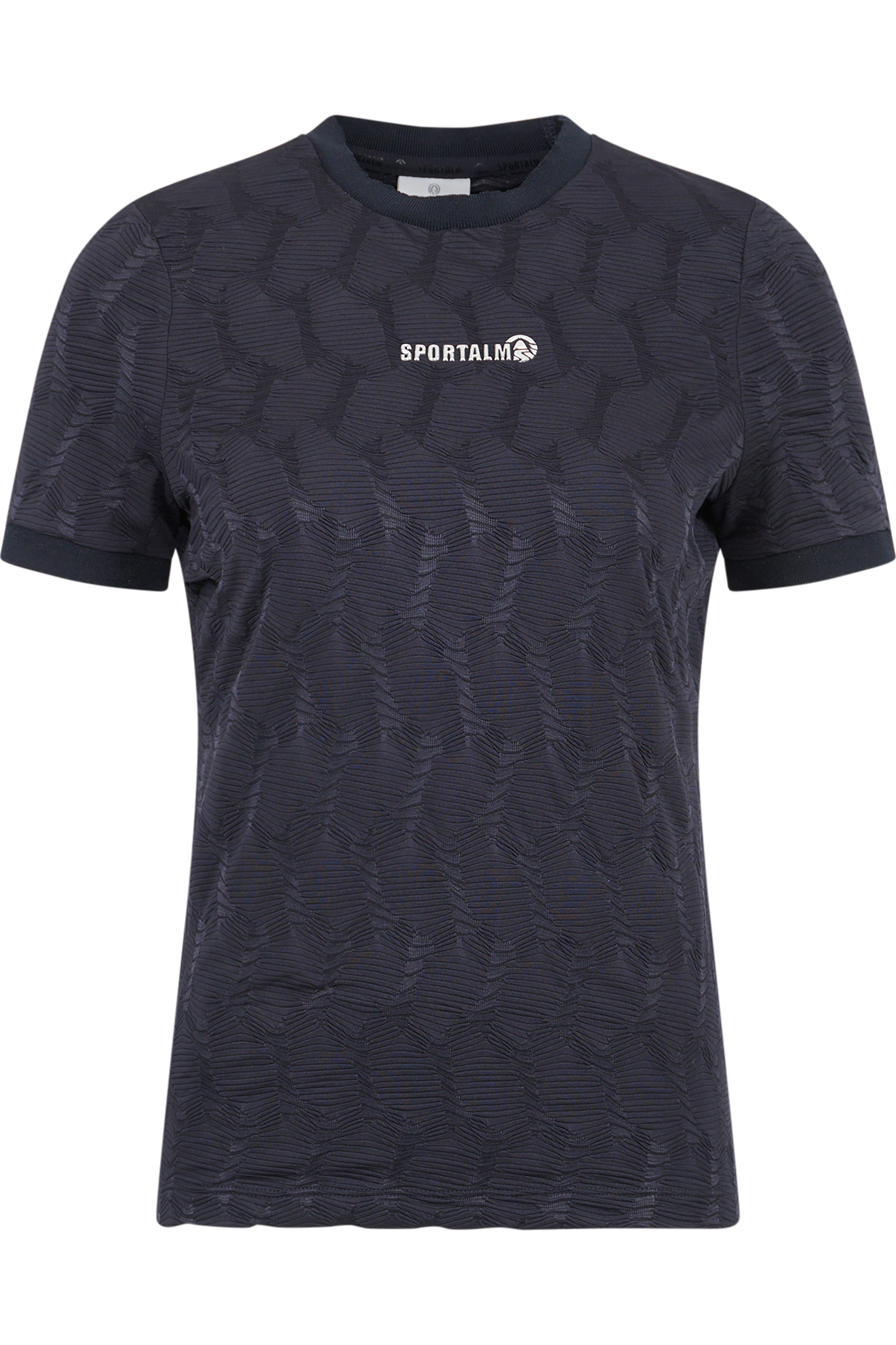 Sportalm Kitzbühel Rundhalsshirt in trendiger Struktur-Optik