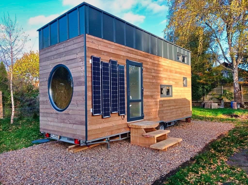 TinyHouse Company Hauszelt Container Haus, Modulhaus, 25 m2, SIP-TECHNOLOGIE - SIP Modell | Hauszelte