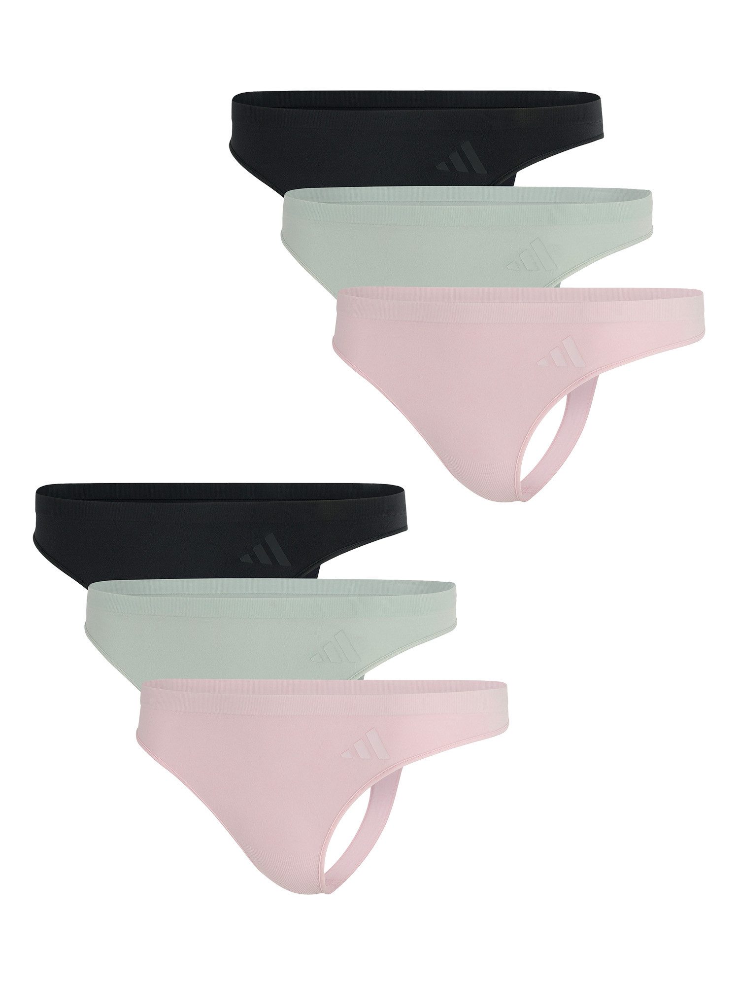 adidas Sportswear Tanga Sport Active Seamless Thong (6-St) unterhose unterwäsche tanga