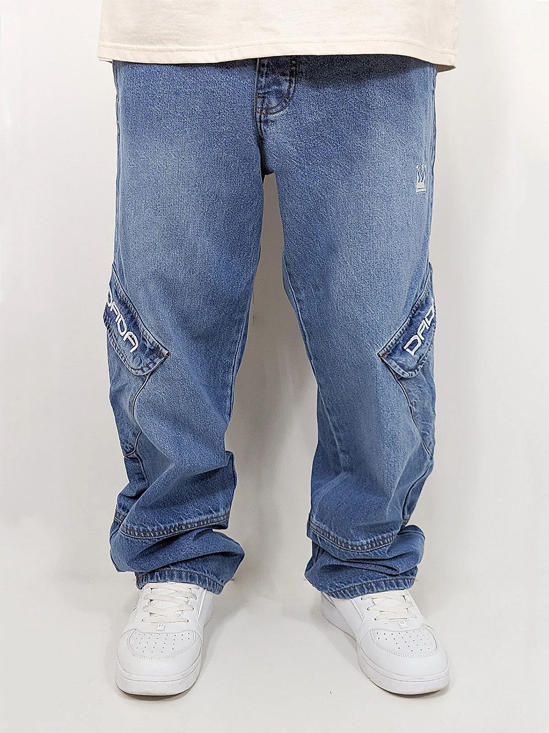 DADA Supreme Regular-fit-Jeans HipHop Denim Baggy günstig online kaufen