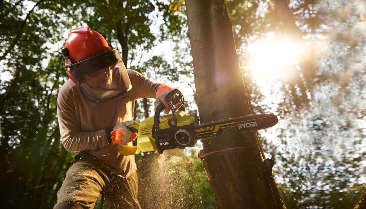RYOBI Akku-Kettensäge RYOBI Akku-Kettensäge RY36CSX35A-0 36V Brushless mit Akku Ladegerät