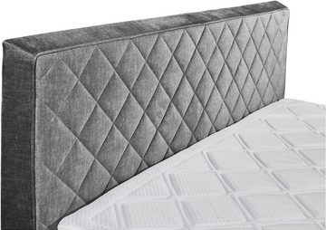 ED EXCITING DESIGN Boxspringbett Diamond, inkl. Duo-Wendematratze - harte Kokos - und weiche Filzseite