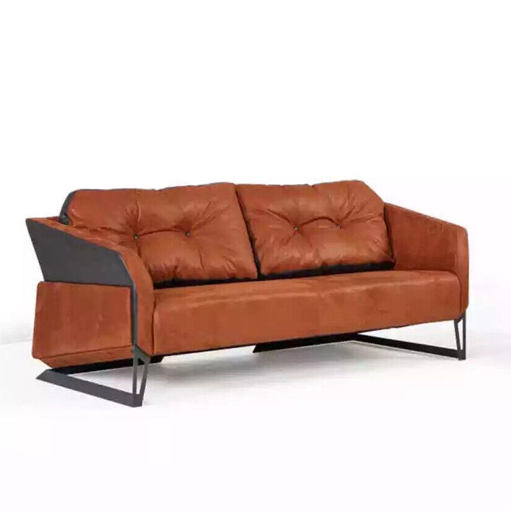 Sofa 3 JVmoebel Arbeitszimmer In Orange Made Designer Neu, Europe Sitzer Büromöbel Sofa Couch