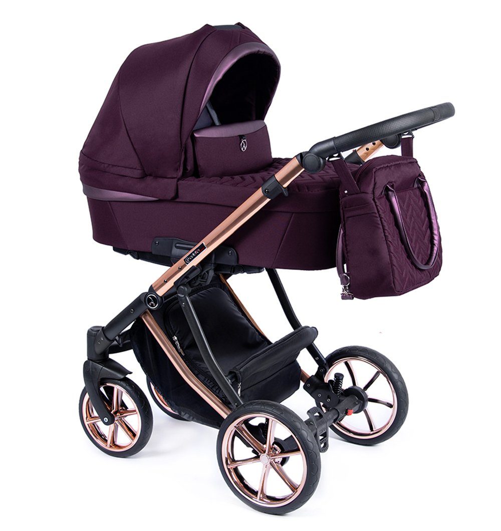 Coletto Kombi-Kinderwagen Dante 5 in 1 inkl. Sportsitz, Autositz, Iso und Zubehör in 12 Designs