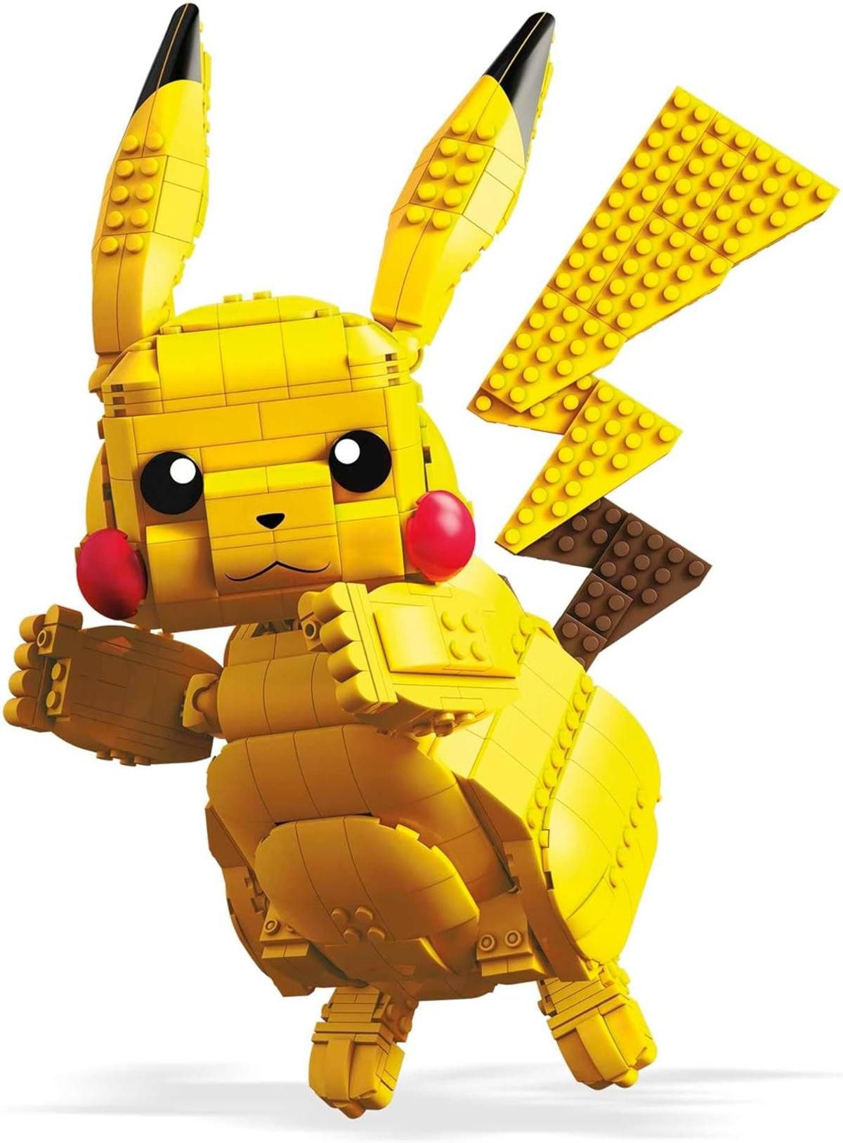 Mattel® Actionfigur Pokémon Pikachu Figur zum Zusammenbauen Höhe 30cm beweglich ab 6 Jahre