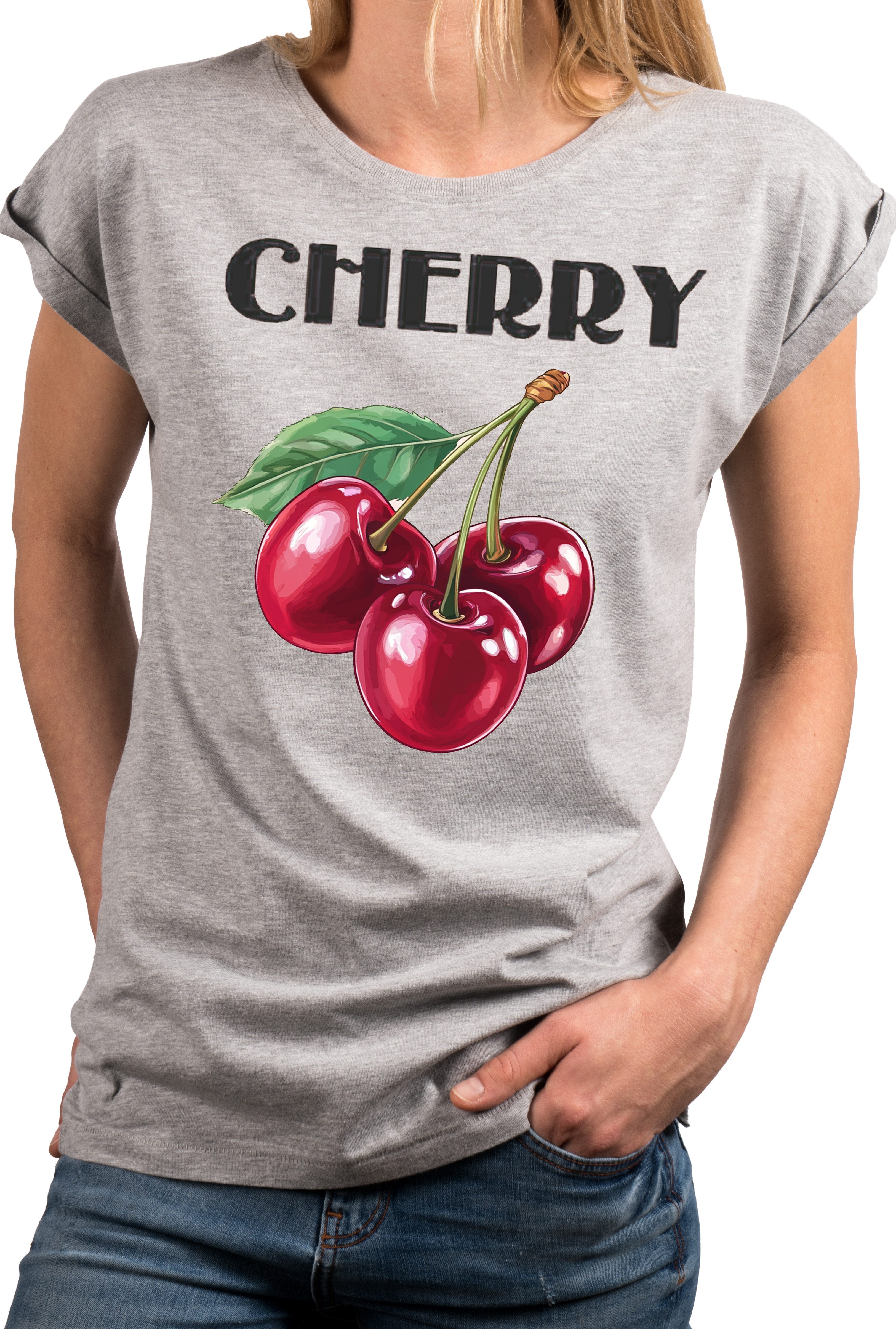 MAKAYA T-Shirt Damen Shirt mit Hase, Weinglas & Sonnenbrille – witziger Pri günstig online kaufen