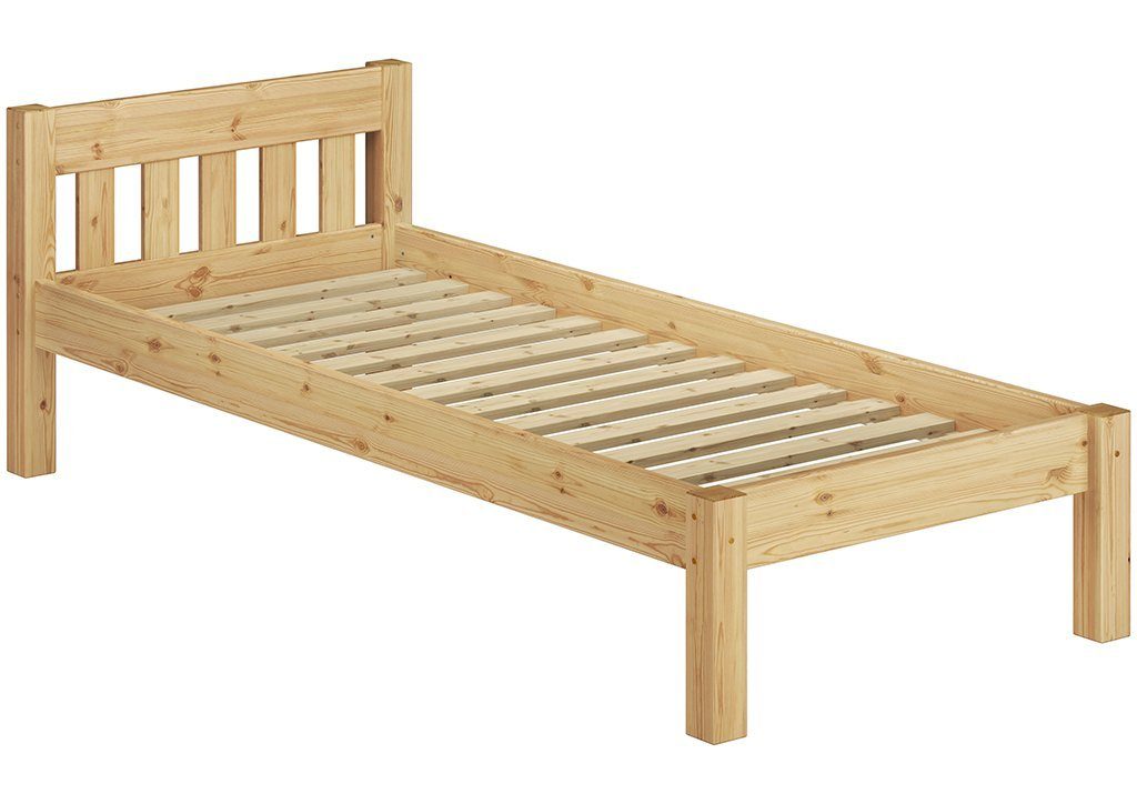 ERST-HOLZ Bett Schmales Sprossen-Einzelbett 80 x günstig online kaufen