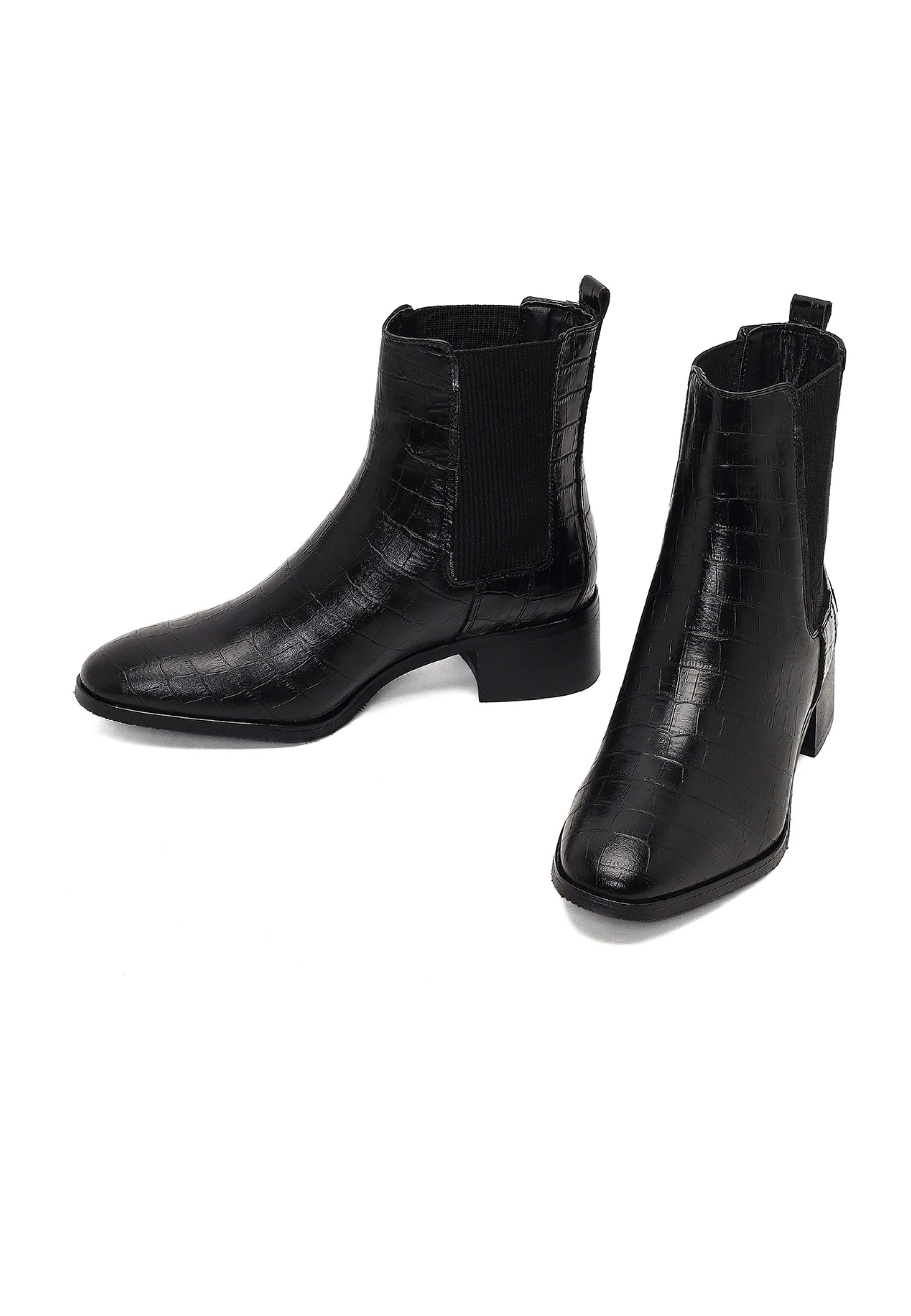 Derimod Chelsea-Stiefel aus Leder Chelseaboots