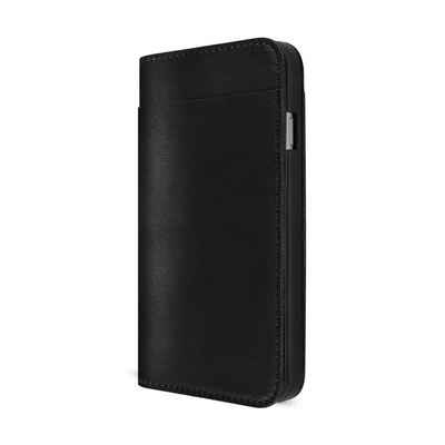 Artwizz Flip Case »Artwizz Wallet Case mit Kartenfächern kompatibel für iPhone 6 / 6s - Schutzhülle Brieftasche Kombination aus Echt-Leder - Schwarz«