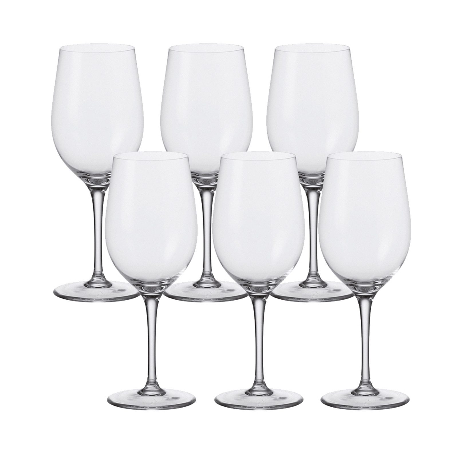 LEONARDO Rotweinglas Rotweinglas 6er Set 430 ml CIAO+, 6-tlg., Glas