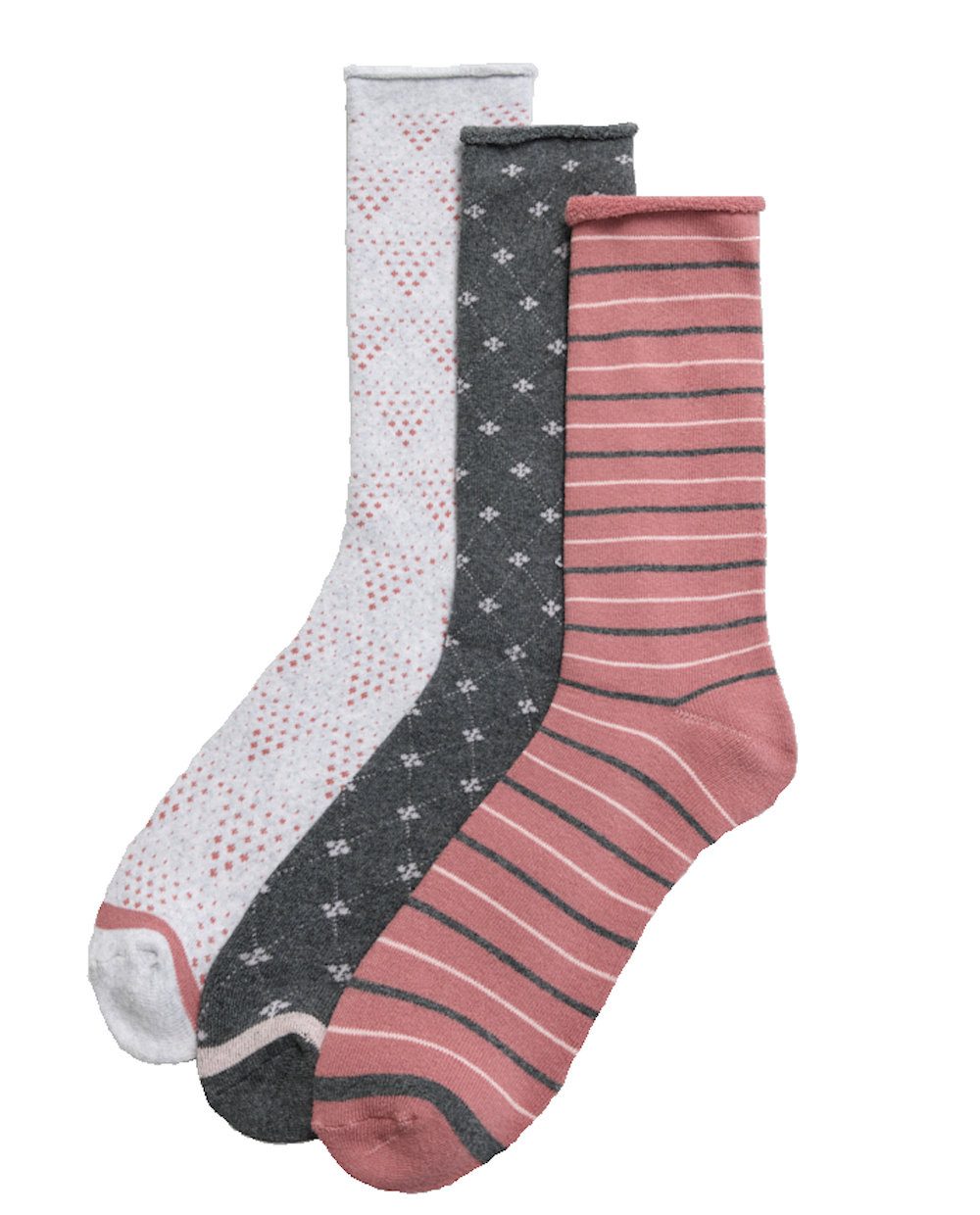 Socken Ysabel Mora 3er Pack Damen Thermosocken ohne Bund Gr. 36-41