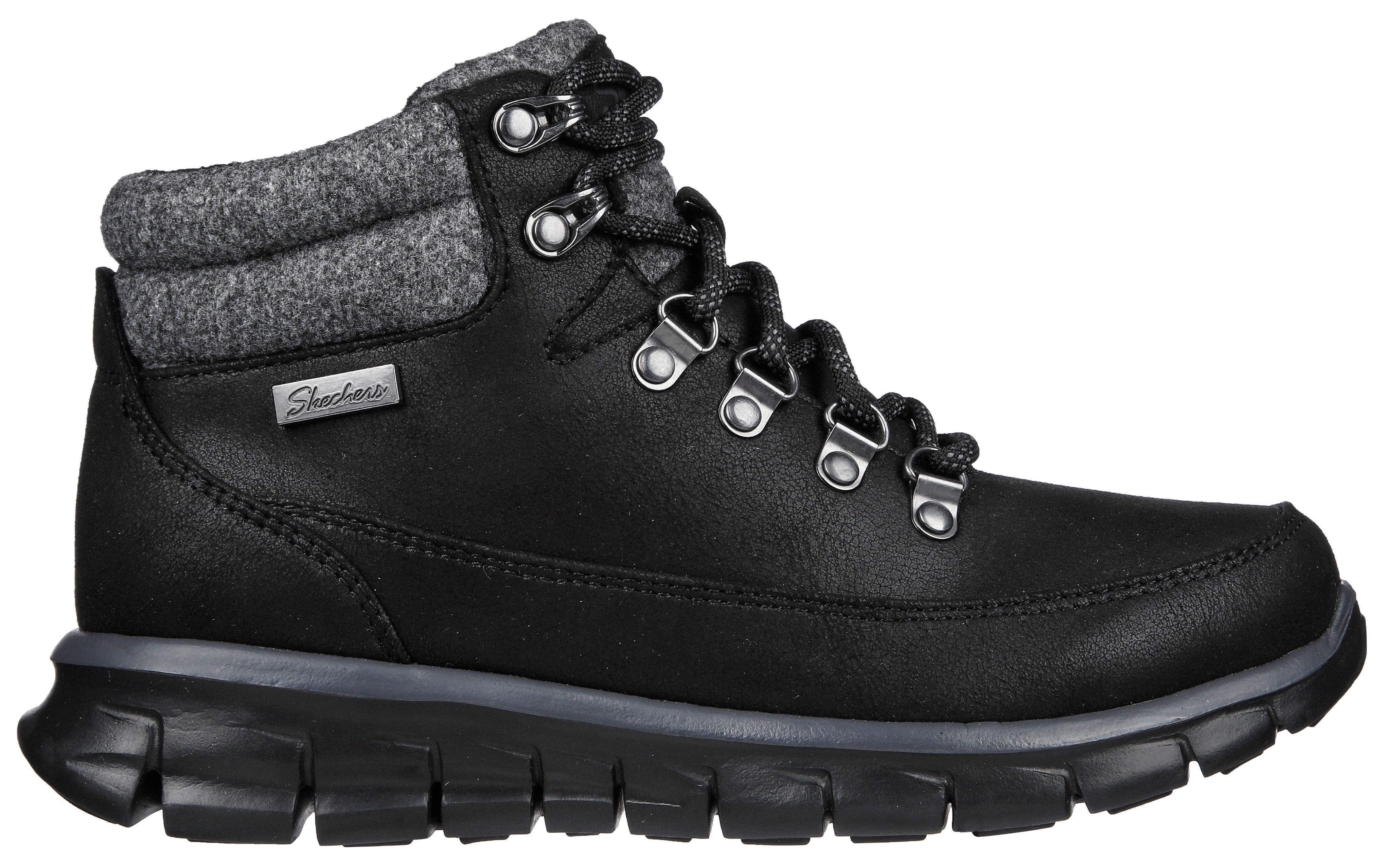 Skechers SYNERGY-COOL SEEKER Winterboots Trekkingschuh, Winterstiefel mit rutschhemmender Laufsohle