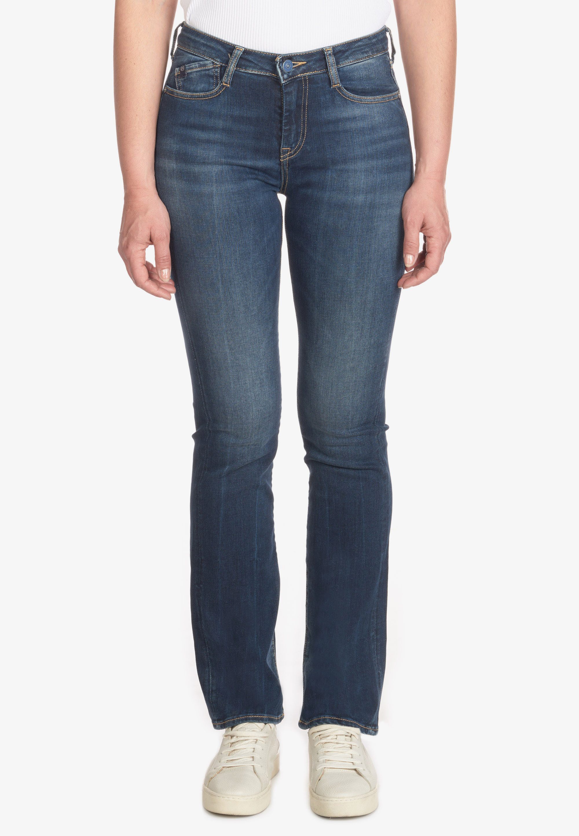 Le Temps Des Cerises Bequeme Jeans POWERB mit leicht ausgestellten Beinen