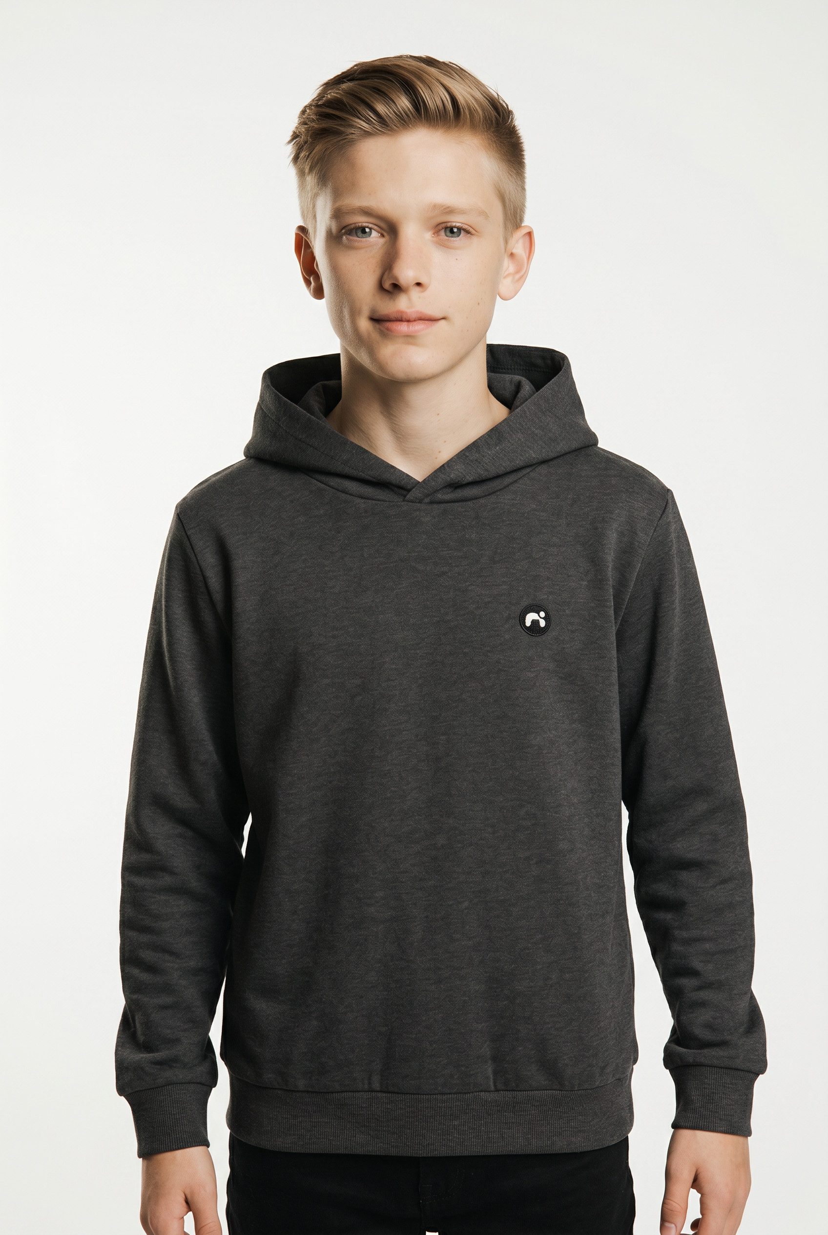 Name It Kapuzensweatshirt NKMVIMO LS SWEAT W HOOD BRU NOOS Baumwollmischung, regular fit