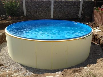 Paradies Pool Rundpool, conZero Pool Rundschalung für Rundbecken Ø300x120cm