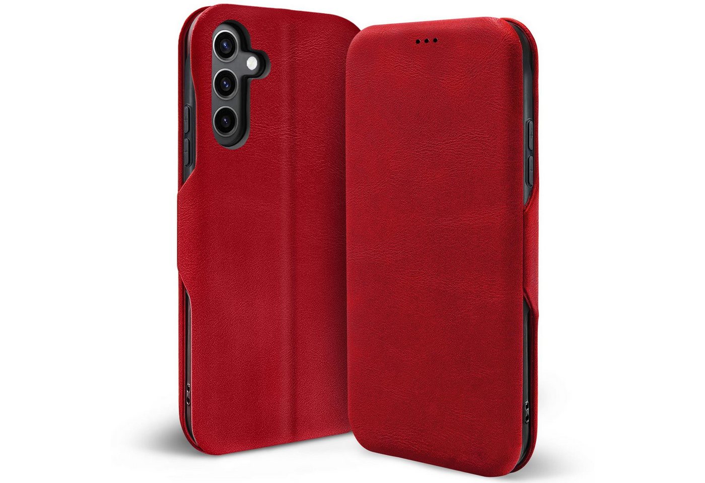 CoolGadget Handyhülle Premium Klapptasche Wallet Case für Samsung Galaxy S24 FE 6,7 Zoll, Handy Tasche mit Kartenfach Book Schutzhülle