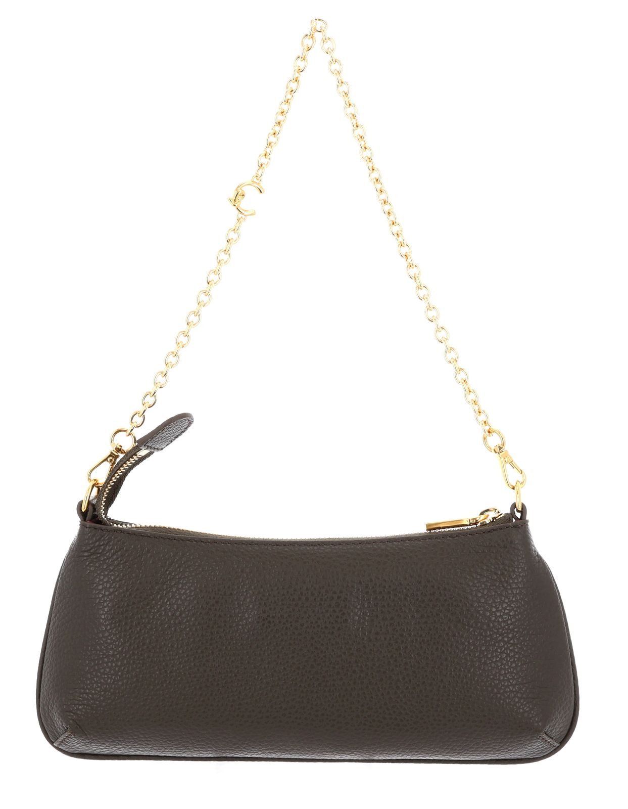 COCCINELLE Umhängetasche Chain Mini Bag Grained Leather, aus echtem Rindsleder