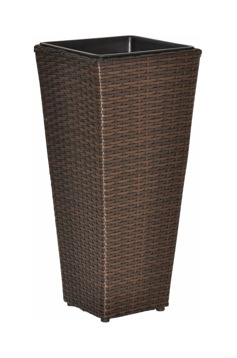 dazikemo Blumenkasten Pflanzkübel Sansscouci Poly Rattan günstig online kaufen