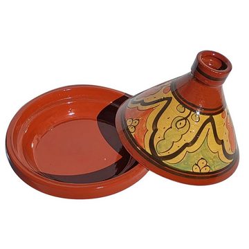 Casa Moro Dampfgartopf Marokkanische Tajine Doukala 34 cm, Tagine aus Marokko, Keramik