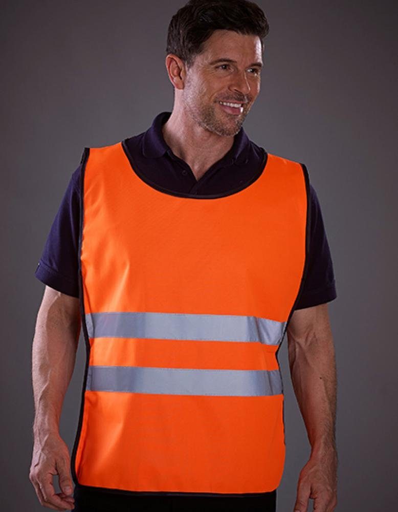 YOKO Warnweste Herren Hi Vis Tabard / Entspricht EN 1150:1999