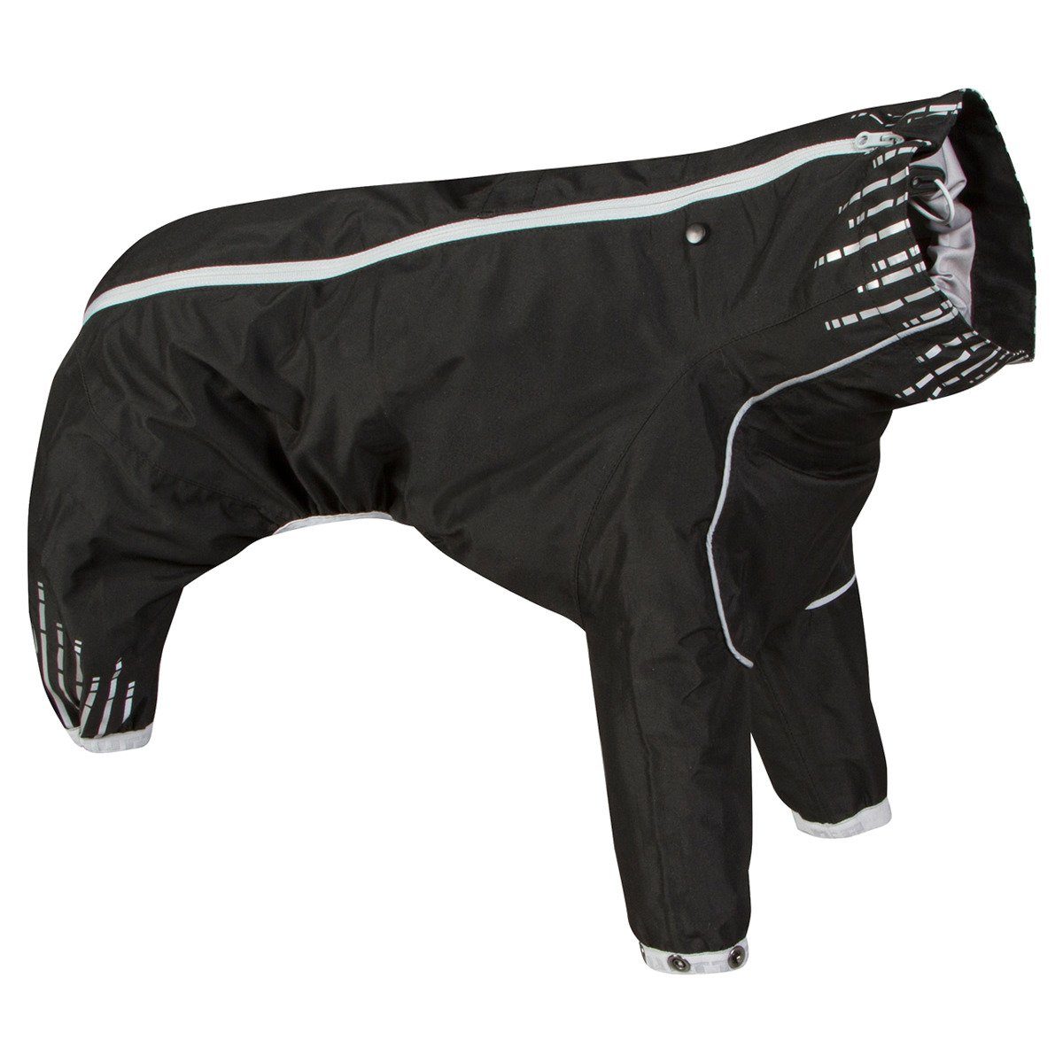 HURTTA Hundeoverall Regen-Overall Downpour Suit schwarz
