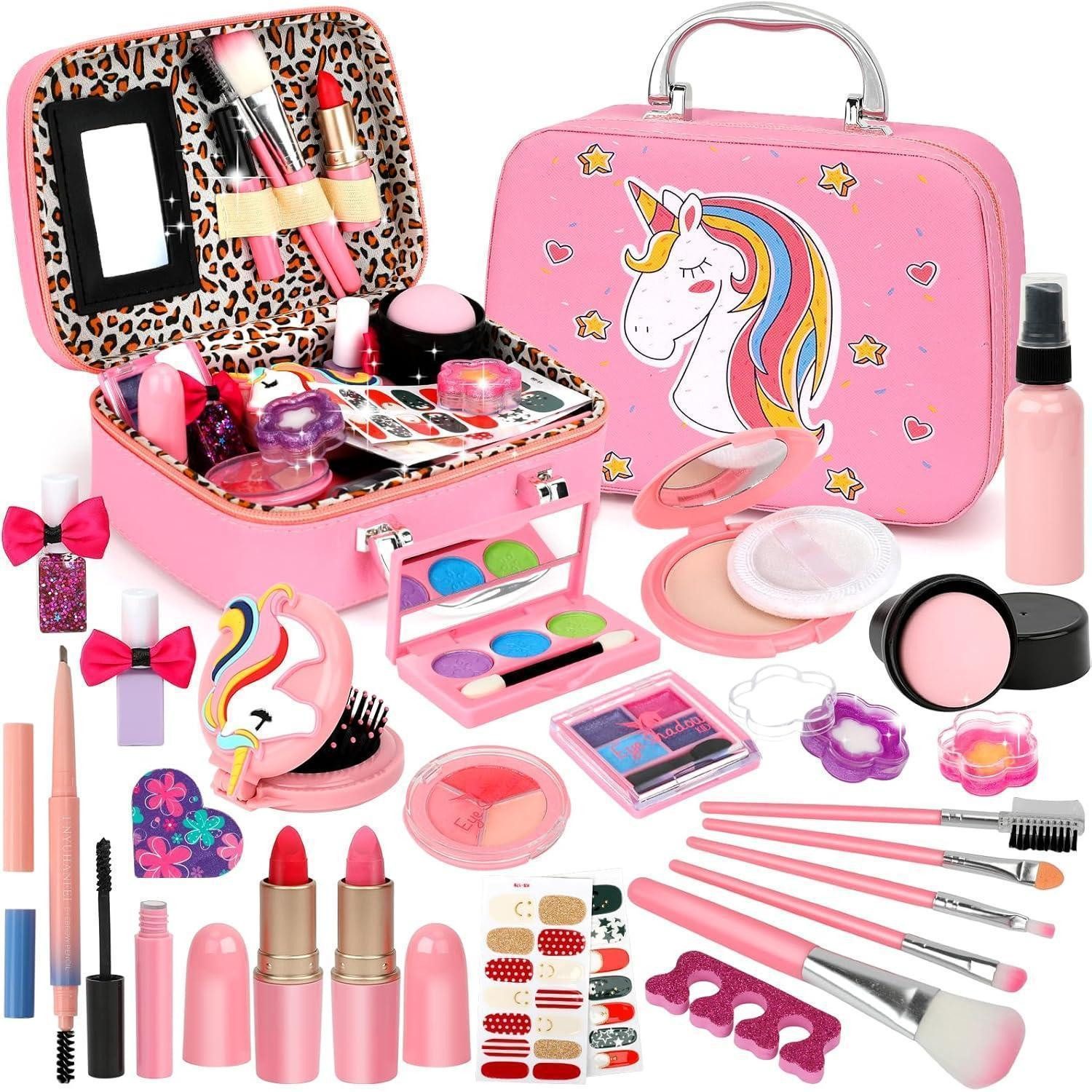 LuxusKollektion Schminkstift Kinderschminke Set Mädchen Waschbar Schminkkoffer Make Up