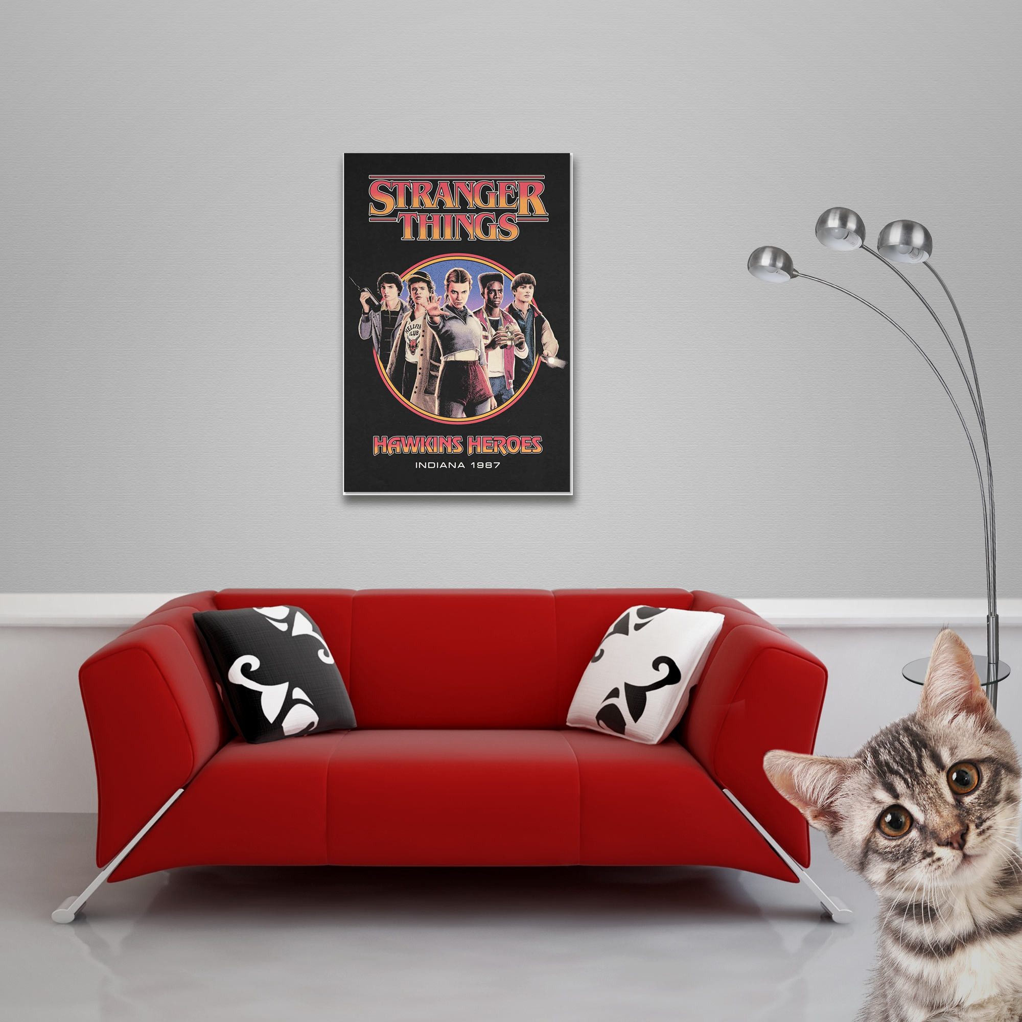 Poster Stranger Things - Staffel 5 - Heroes - Poster 61x91,5 cm