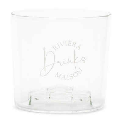 Rivièra Maison Glas RM Drinks Glass Trinkglas, Glas