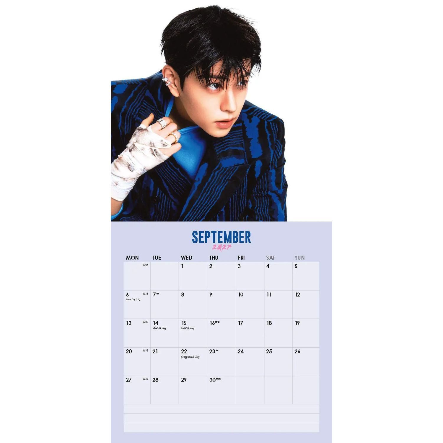 Wandkalender Stray Kids Kalender 2027 – Bild 5 von 5