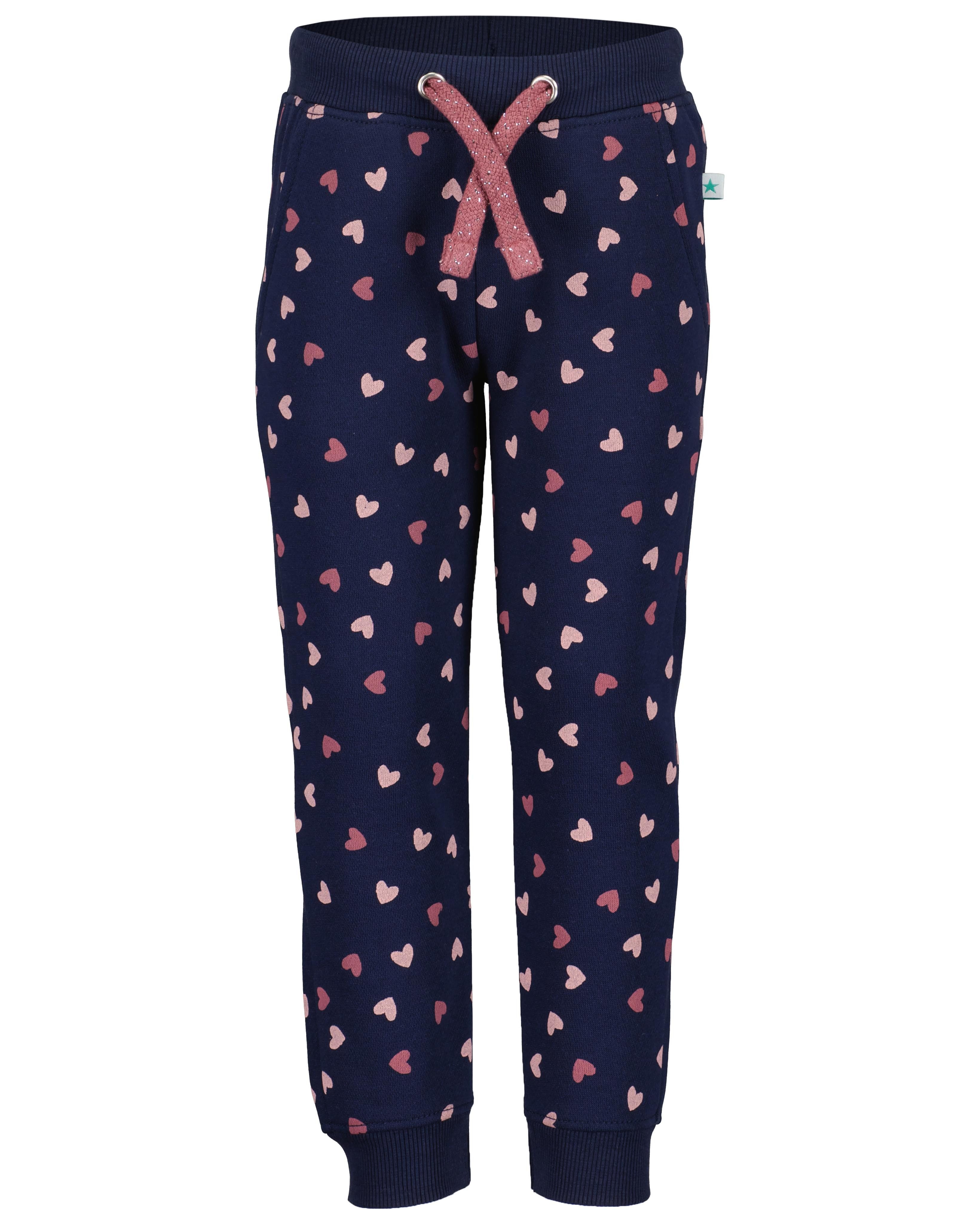 Blue Seven Sweathose im tollen Herzchen-Alloverprint