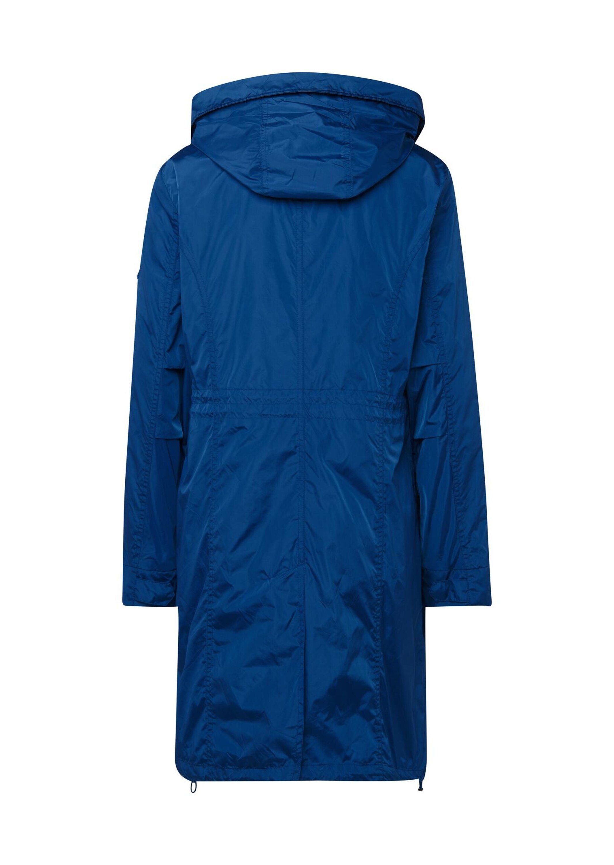 GOLDNER Outdoorjacke Modischer Regenparka mit Kapuze Individuelle Weitenregulierung durch Tunnelzüge und variablen Kragen