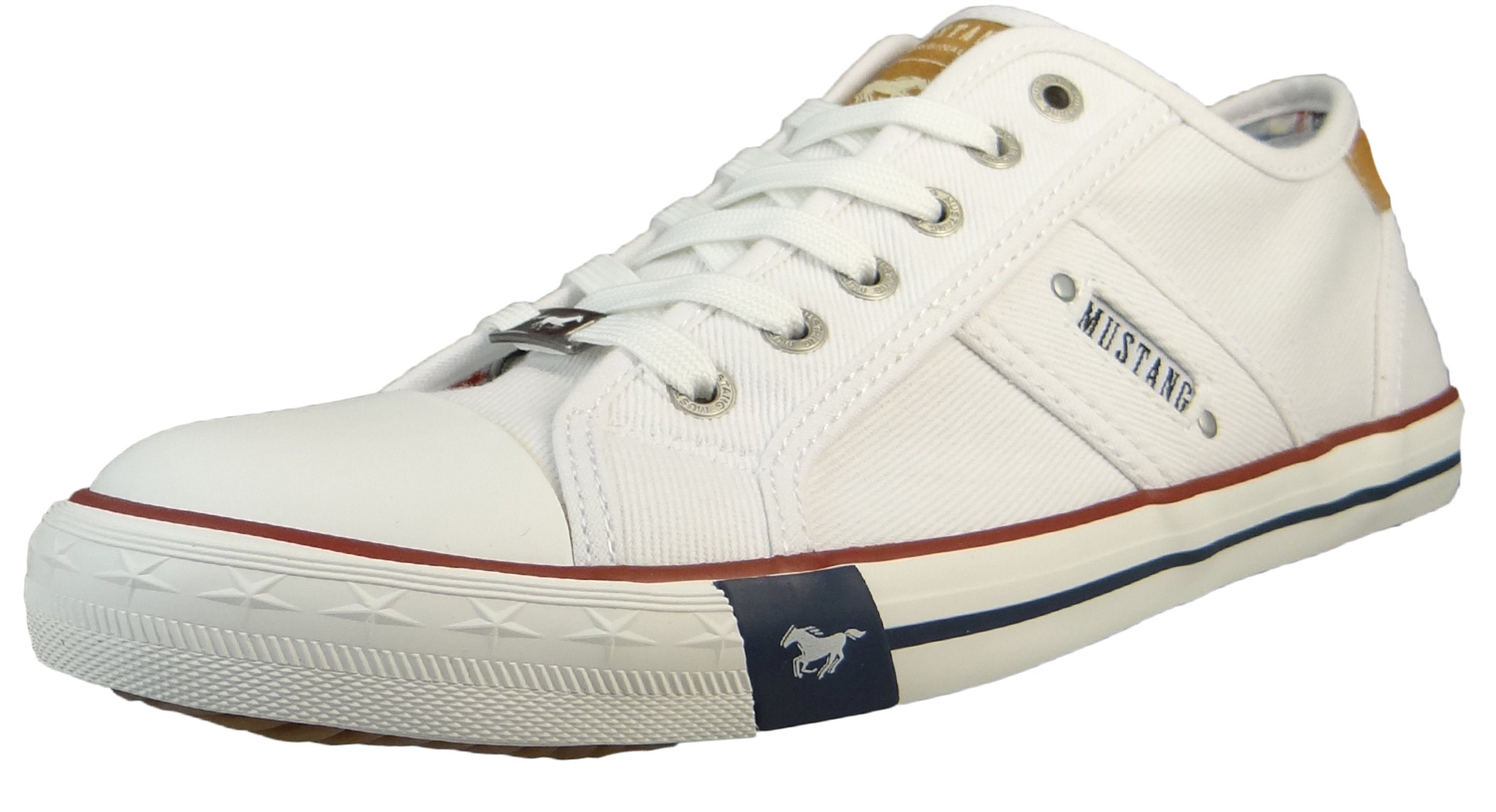 Mustang Shoes 4058310 1 Weiss Sneaker