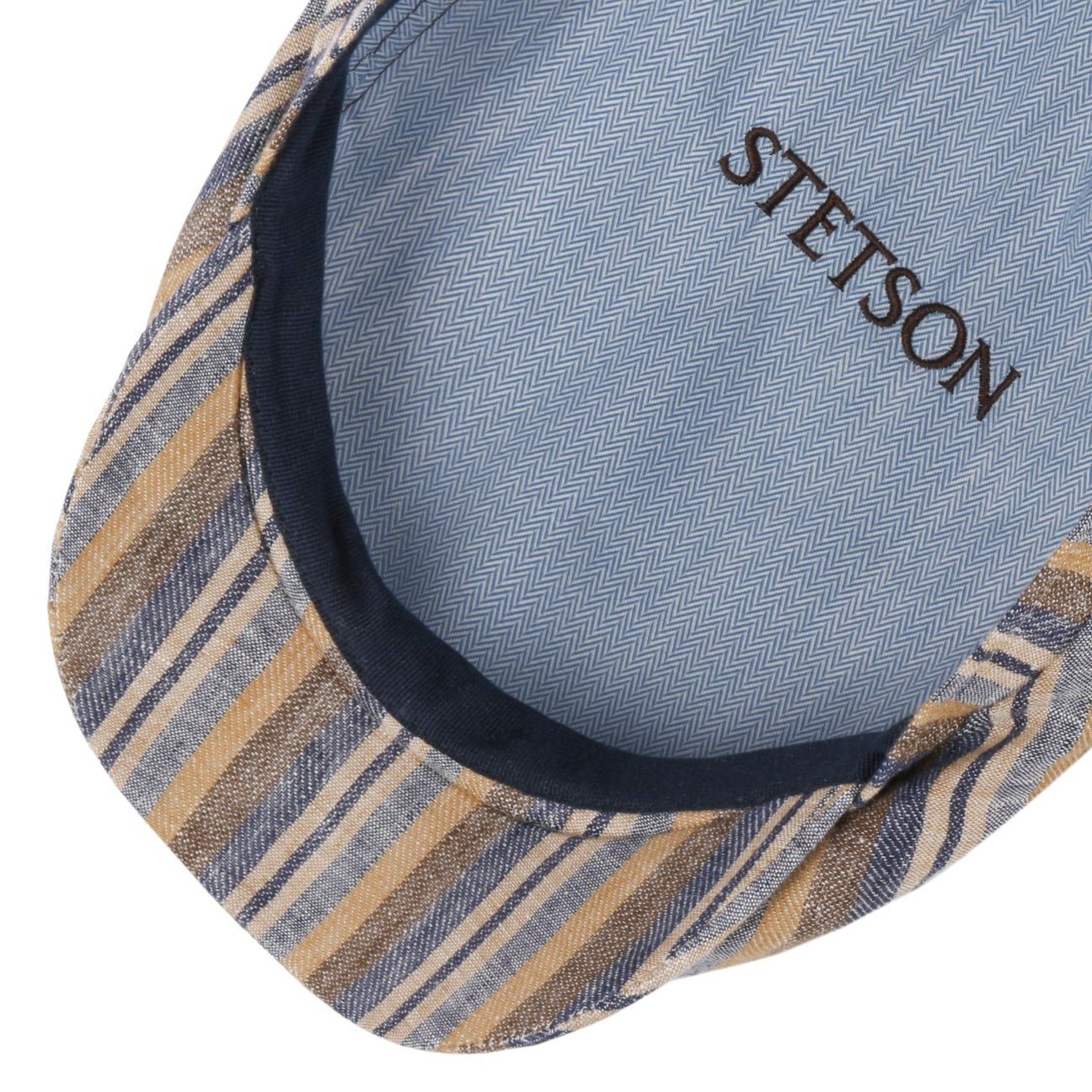 Stetson Flat Cap (1-St) Schirmmütze mit Schirm, Made in the EU