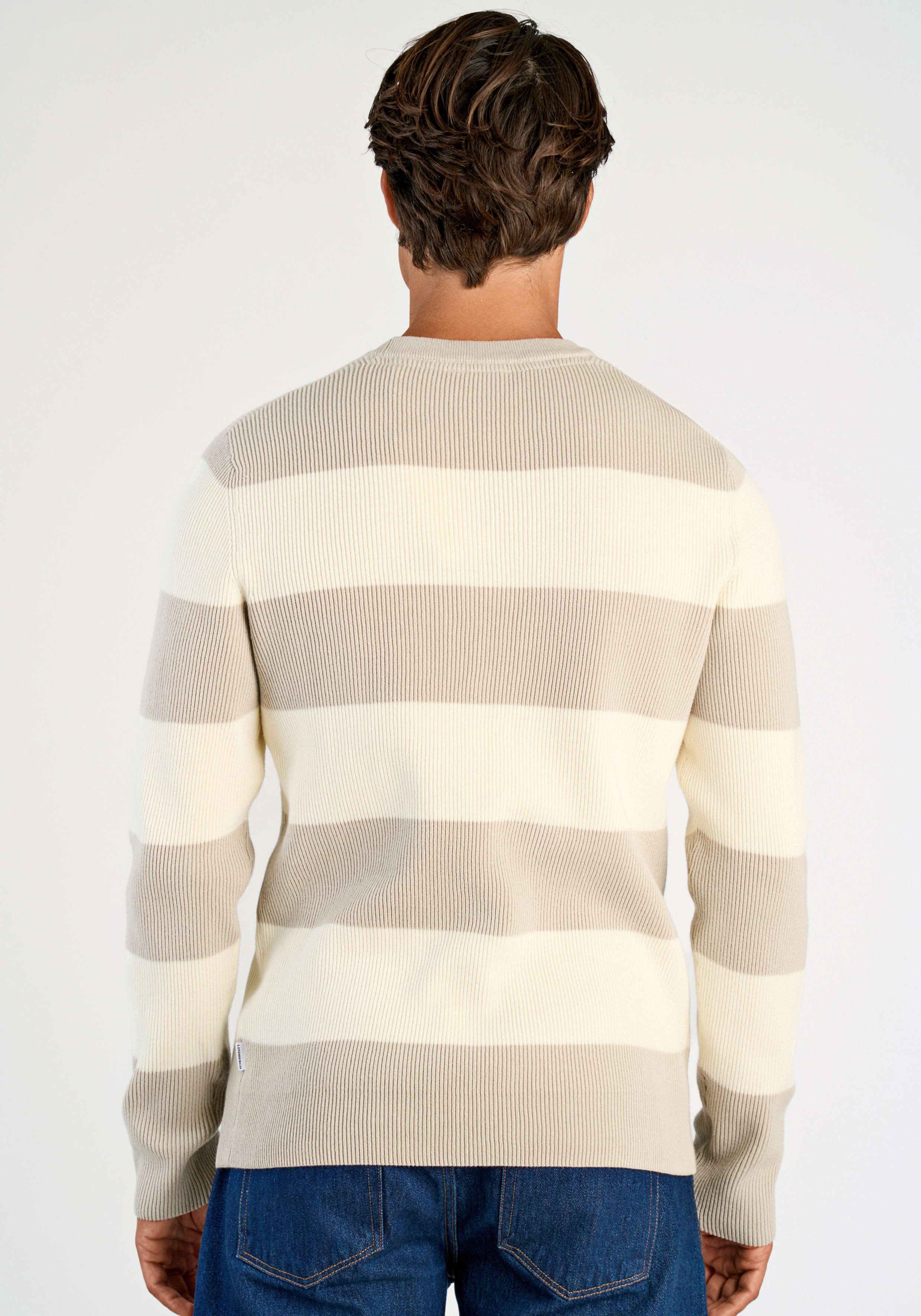 LINDBERGH Strickpullover mit Colorblocking-Streifen günstig online kaufen