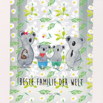 Mr. & Mrs. Panda Gartenleuchte Koala Familie zwei - Transparent - Geschenk, Familienzeit, Lieblingsf