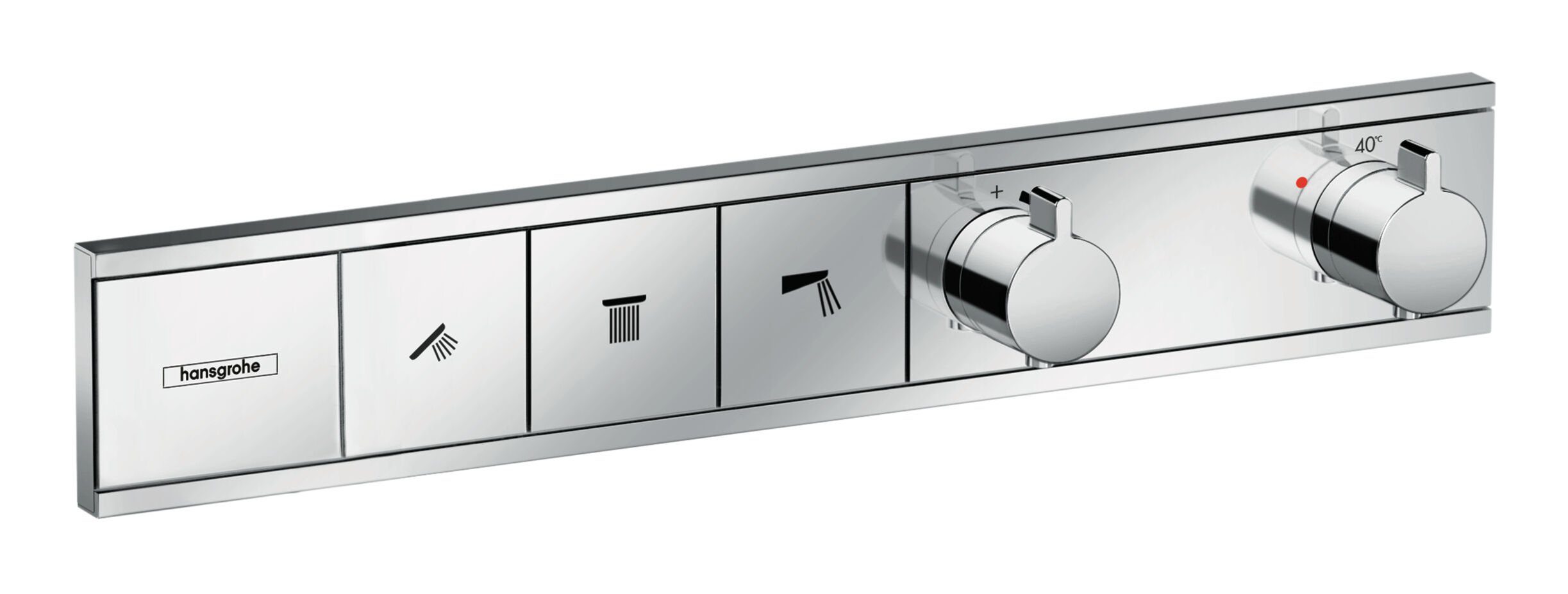 hansgrohe Unterputzarmatur RainSelect Thermostat für 3 Verbraucher Unterputz