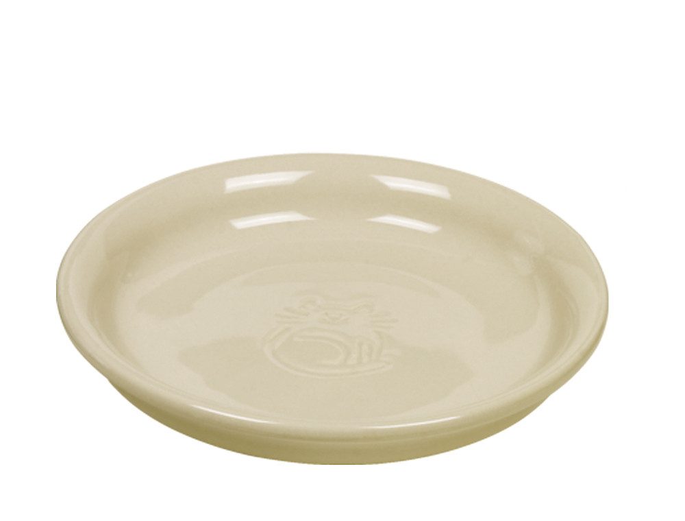 Nobby Futternapf Katzen Keramik Milchschale beige