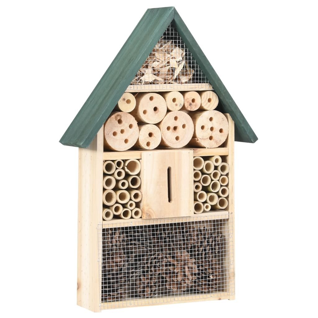 vidaXL Insektenhotel Insektenhotel 31x10x48 cm Tannenholz