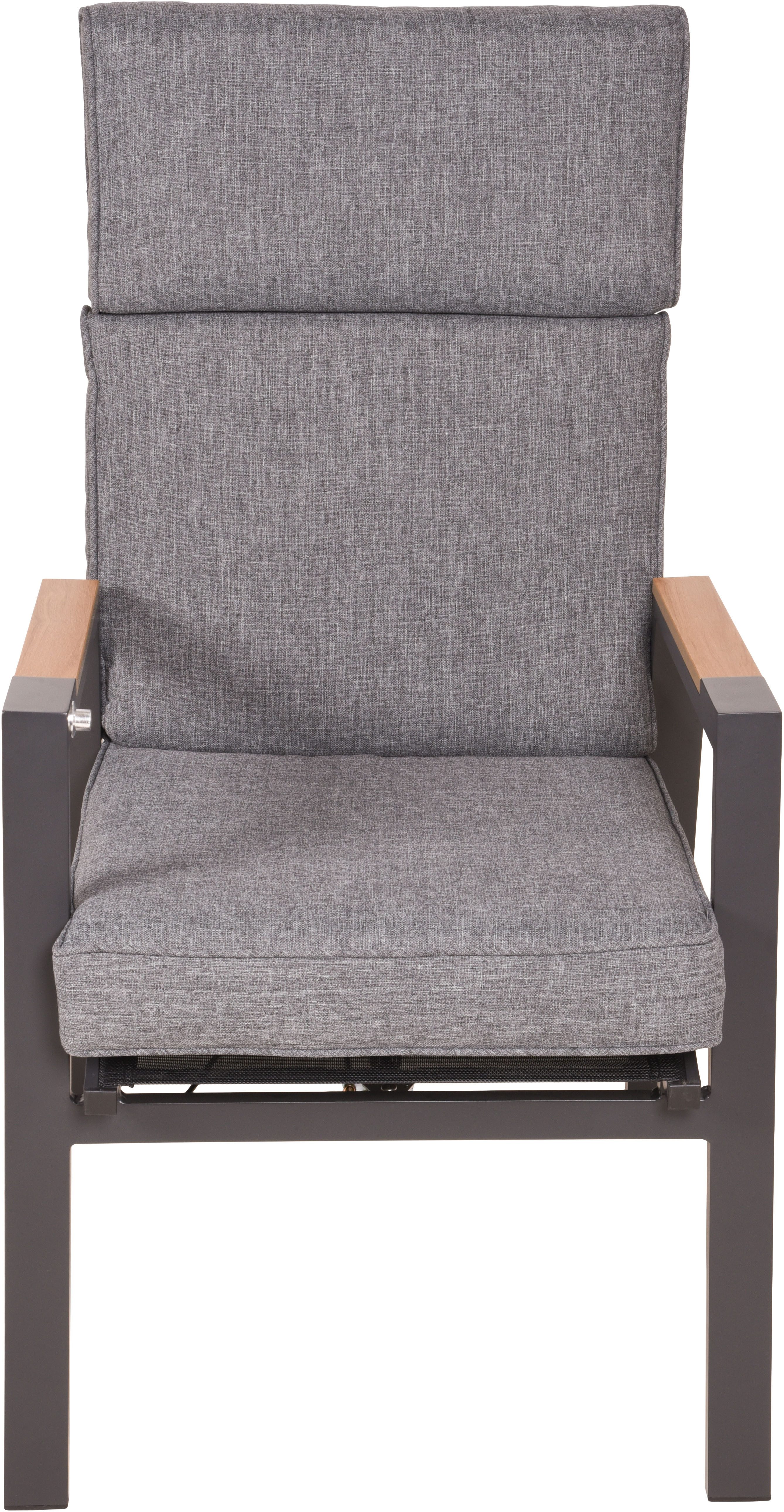 Garden Pleasure Stapelstuhl BARLETTA (Set, 1 St), Rückenlehne verstellbar