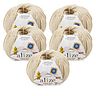 10 x ALIZE COTTON GOLD HOBBY NEW 458 STONE