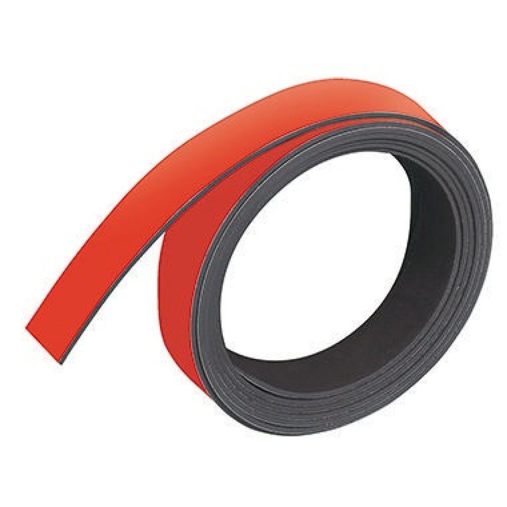 FRANKEN Klebeband Magnetband Rot 10Mm X 1M