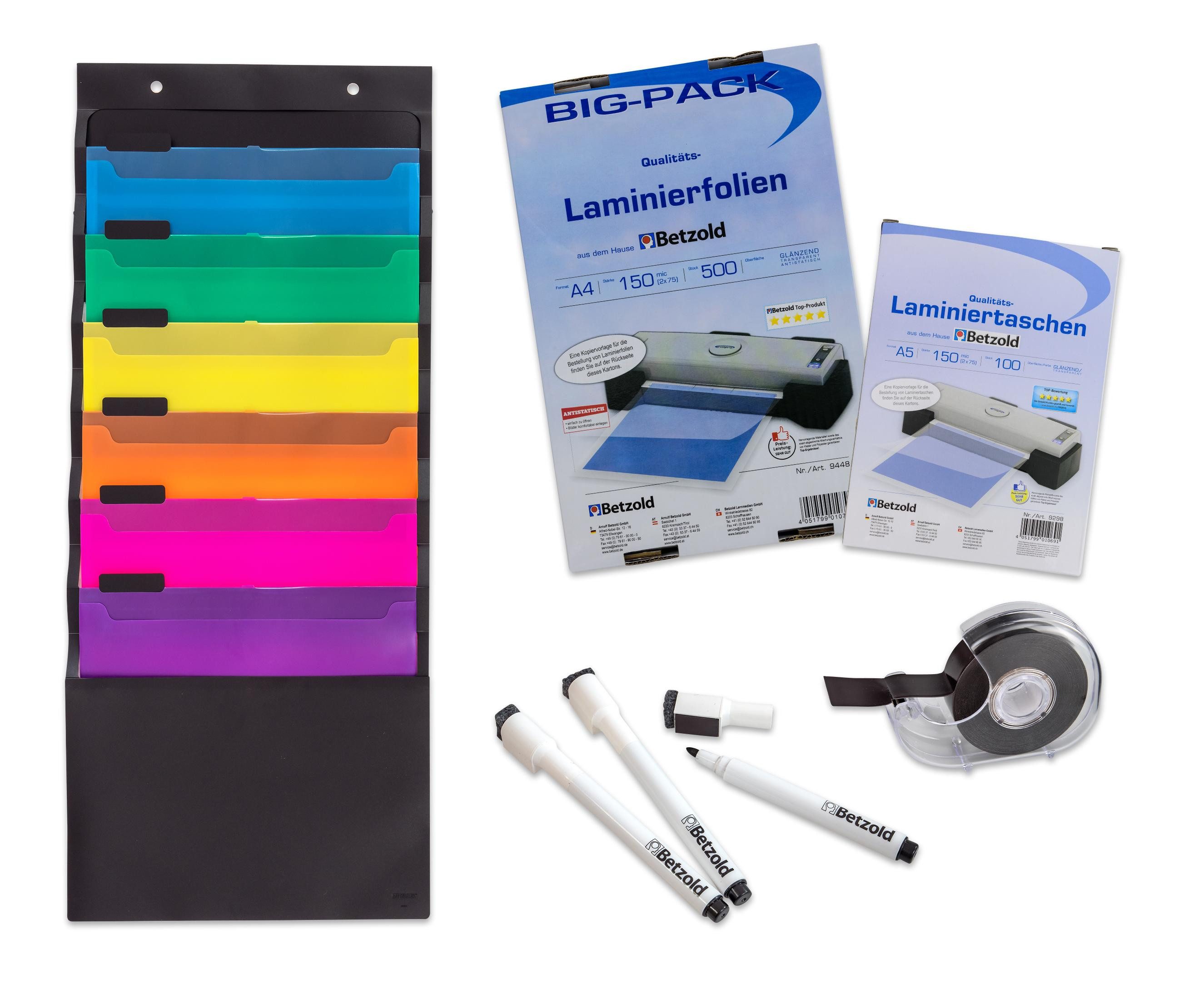 Betzold Büro-Set Laminier-Set „Beste Basis“