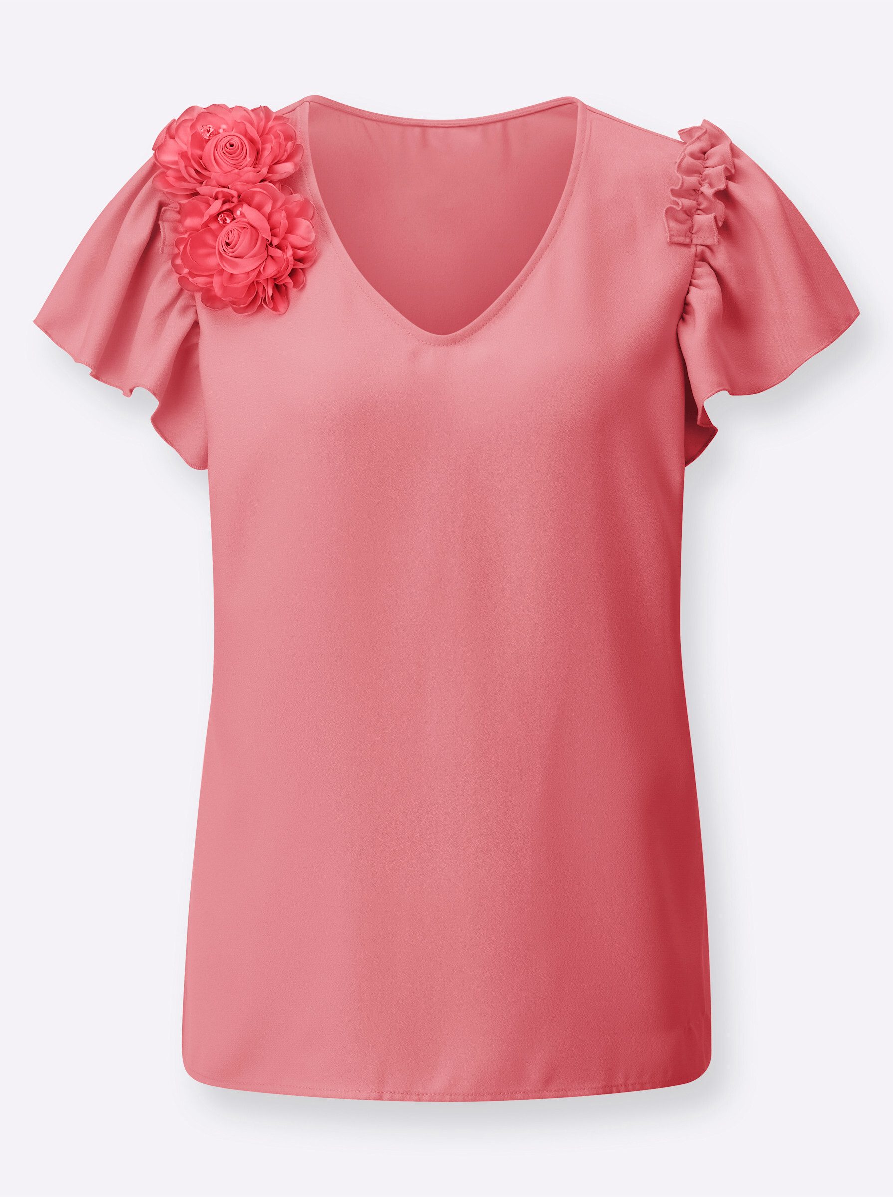Witt Klassische Bluse Kurzarm-Bluse Kurzarm
