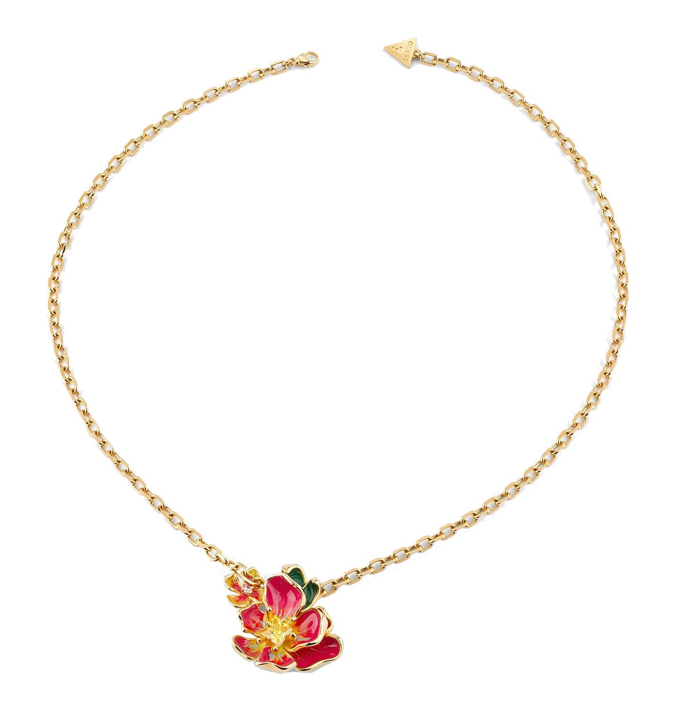 Guess Gliederkette 18-20" Bouquet Enamel Necklace
