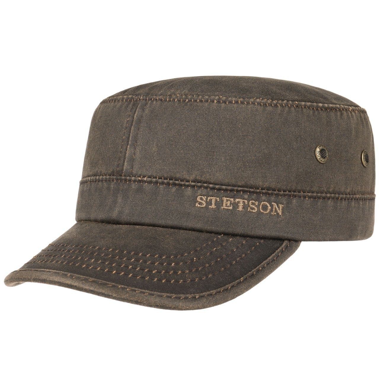Stetson Army Cap Datto Vintage Armymütze mit Schirm günstig online kaufen