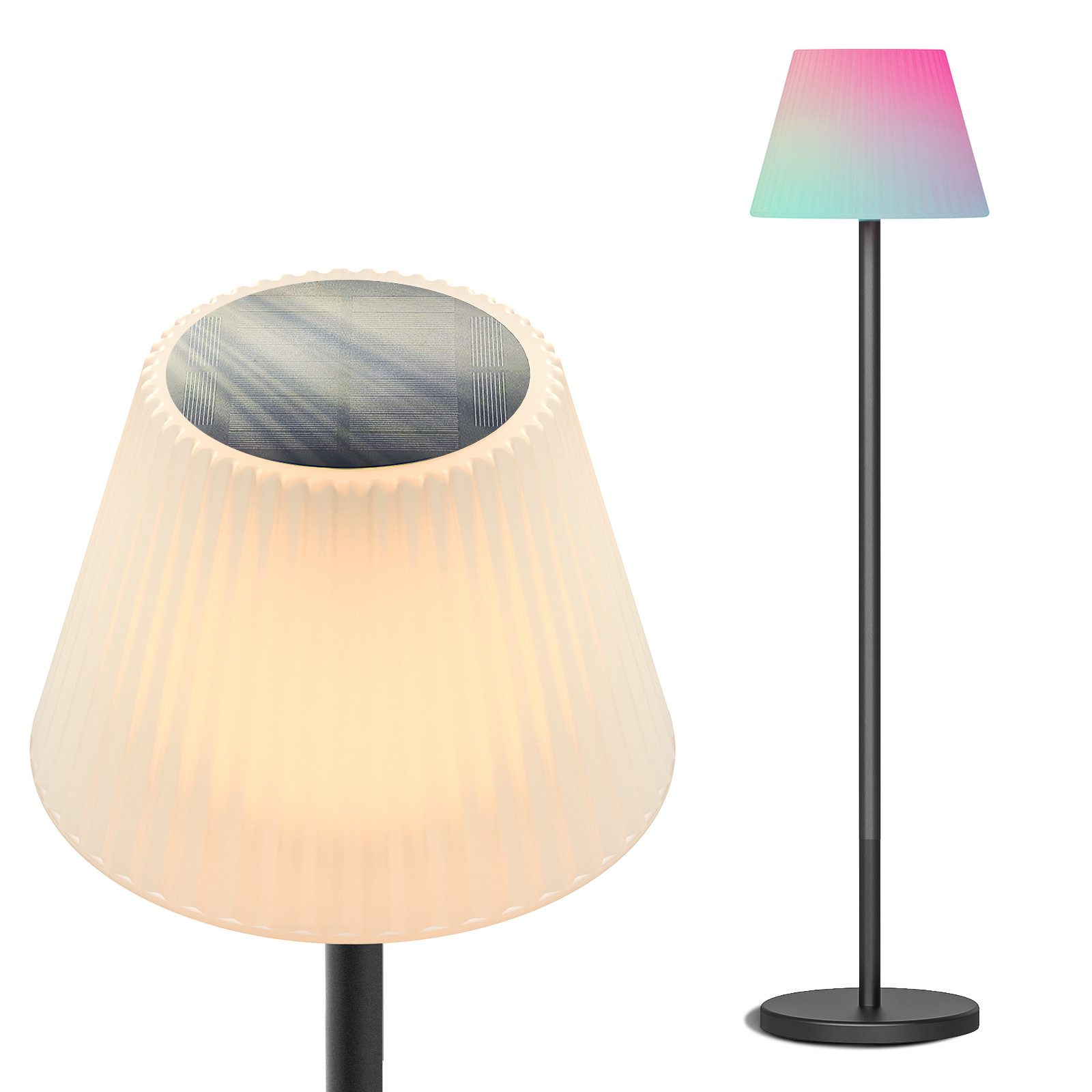 ANTEN LED Gartenleuchte Solar Stehleuchte Dimmbar günstig online kaufen