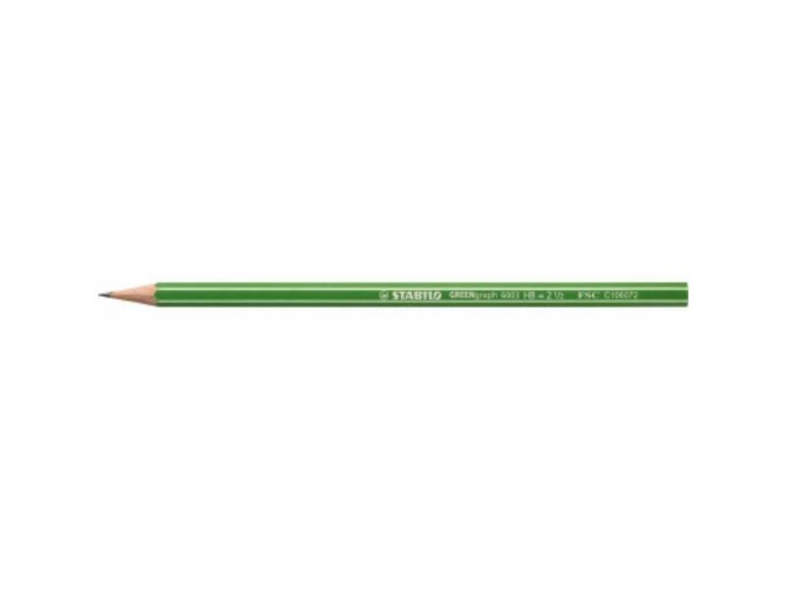 STABILO Bleistift STABILO 6003/HB STABILO® Bleistift GREENgraph® 2,2mm HB Für Sch